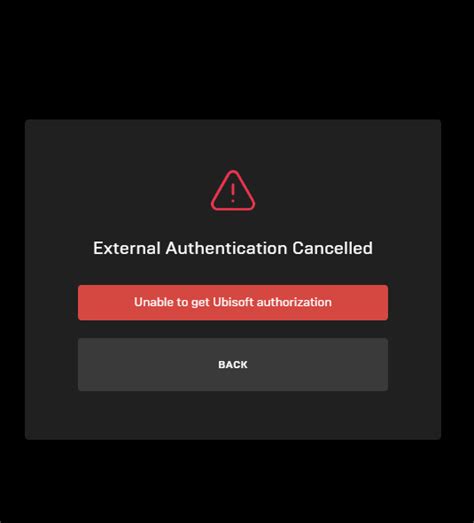 ubisoft external authentication cancelled.